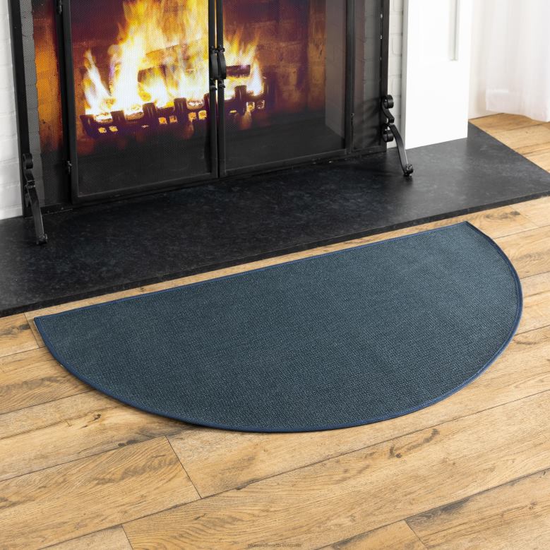 Plow & Hearth Flame-Resistant Fiberglass Half-Round Rug P22BD2801 Accessories