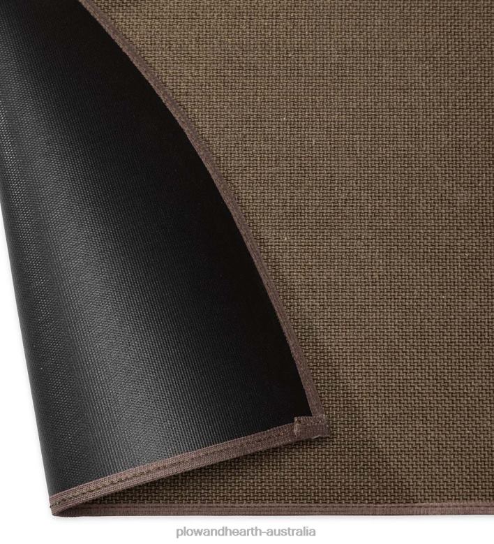 Plow & Hearth Flame-Resistant Fiberglass Half-Round Rug P22BD2801 Accessories