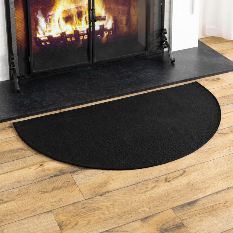 Plow & Hearth Flame-Resistant Fiberglass Half-Round Rug P22BD2801 Accessories