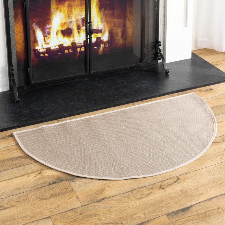 Plow & Hearth Flame-Resistant Fiberglass Half-Round Rug P22BD2801 Accessories