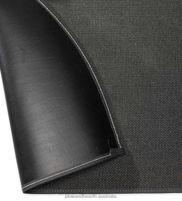 Plow & Hearth Flame-Resistant Fiberglass Half-Round Rug P22BD2801 Accessories