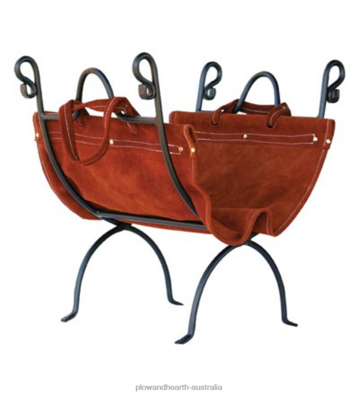 Plow & Hearth Log Rack with Carrier P22BD2957 Accessories