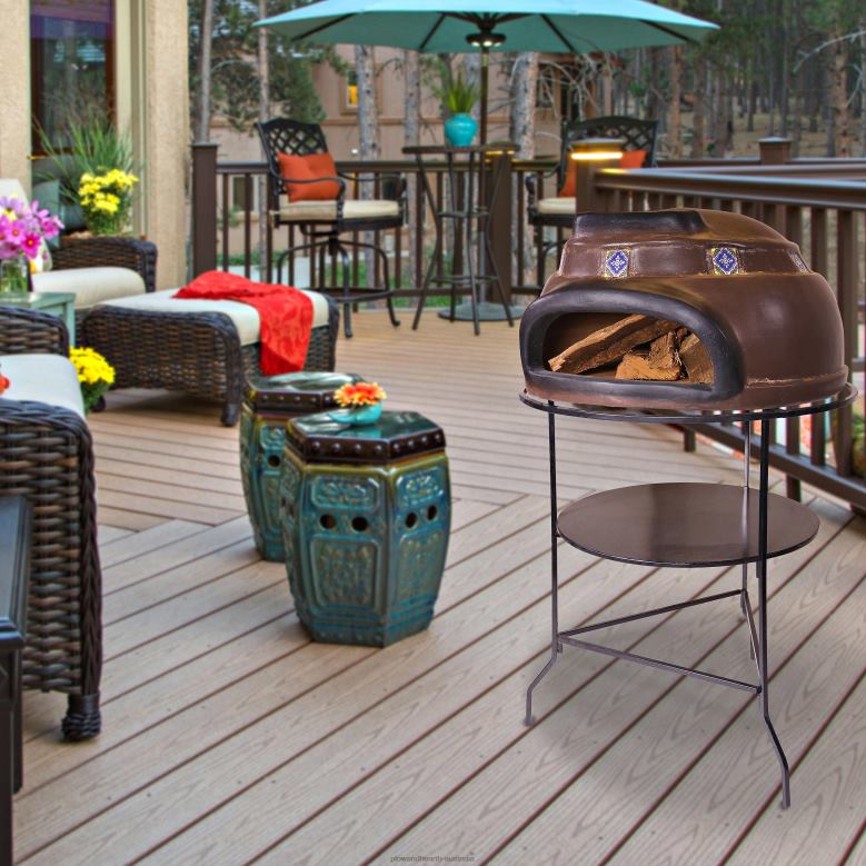 Plow & Hearth Talavera Large Pizza Oven P22BD2944 Accessories