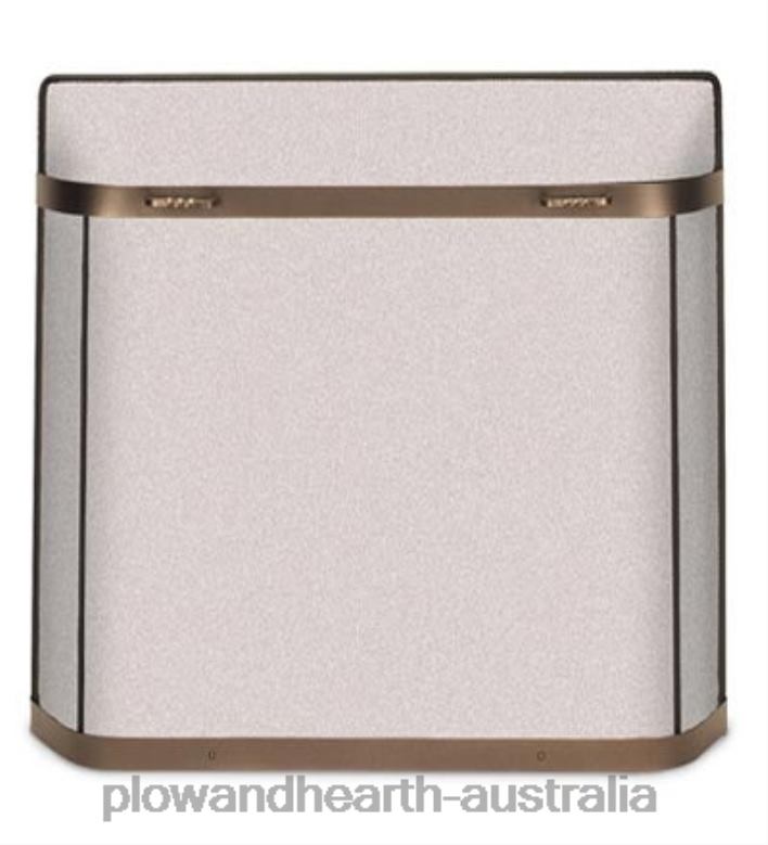 Plow & Hearth Fireplace Spark Guard in Burnished Bronze P22BD2925 Fireplace