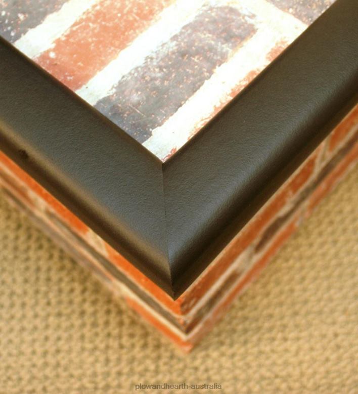 Plow & Hearth Adhesive Backed Guard Kit - Black P22BD2833 Fireplace