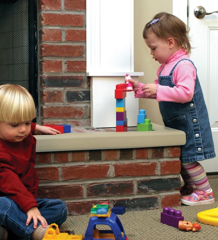 Plow & Hearth Flame-Resistant Metal Backed Guard - Black P22BD2834 Fireplace