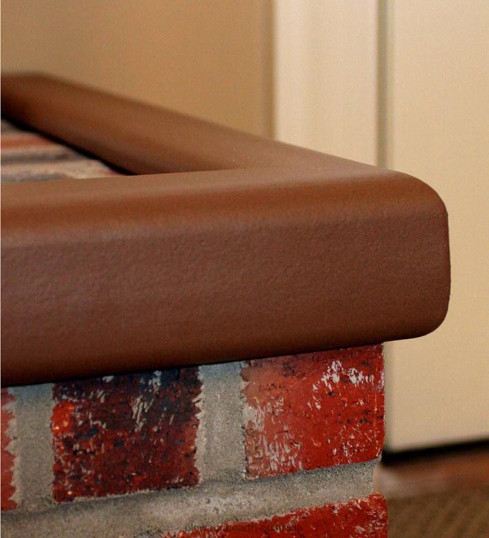 Plow & Hearth Flame-Resistant Metal Backed Guard - Black P22BD2834 Fireplace