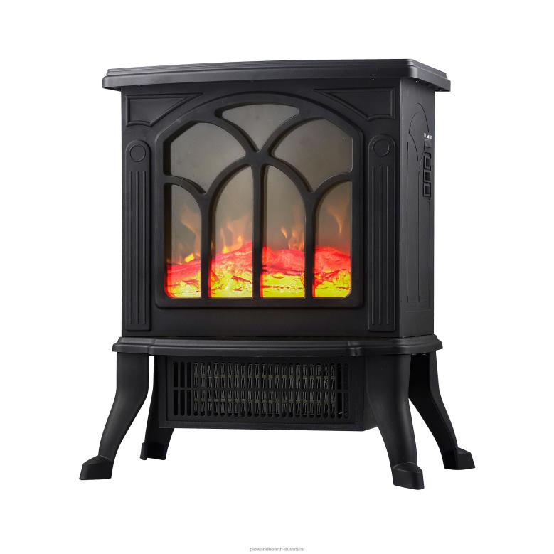 Plow & Hearth Ryland Compact Electric Stove Heater - Black P22BD2935 Fireplace