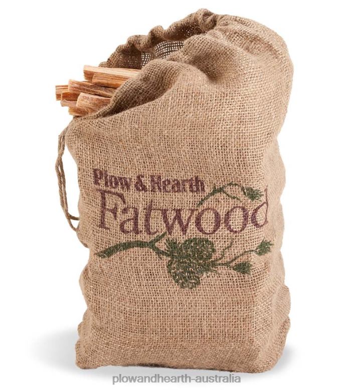 Plow & Hearth Fatwood Fire-Starter Pre-Split Kindling P22BD2705 Fireplace
