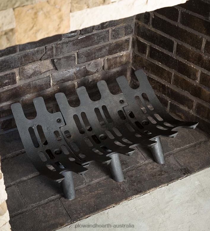 Plow & Hearth Cast Iron Deep-Bed Fireplace Grate P22BD2814 Fireplace