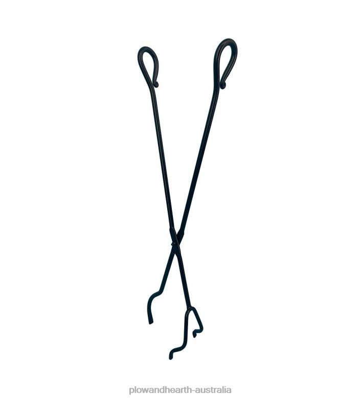 Plow & Hearth Wrought Iron Fireplace Tong P22BD2767 Fireplace