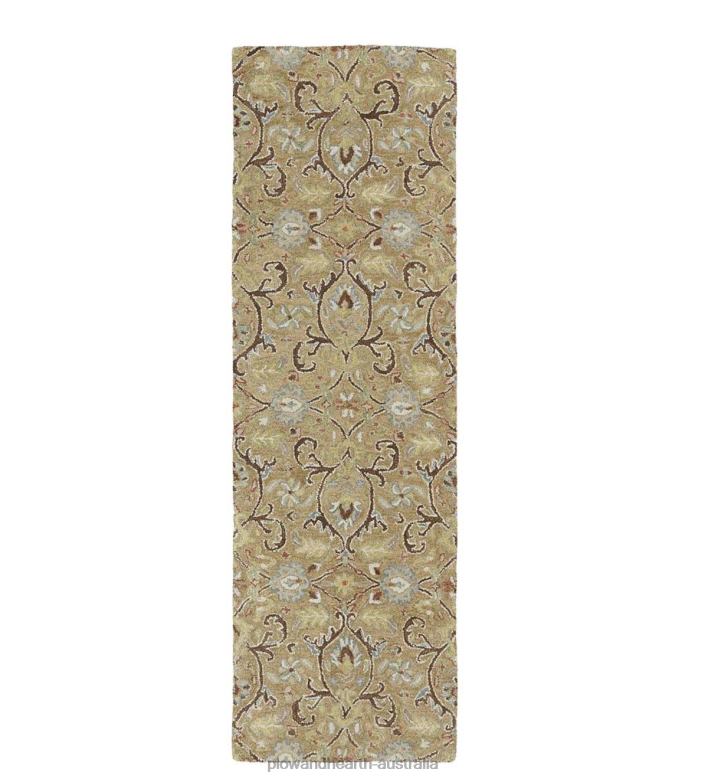 Plow & Hearth Meadow Fern Wool Rugs P22BD2129 Furniture