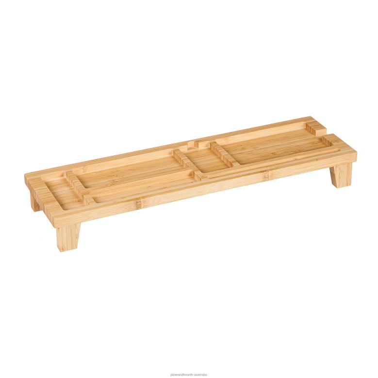 Plow & Hearth Wood Over the Keyboard Desk Organizer P22BD2127 Furniture