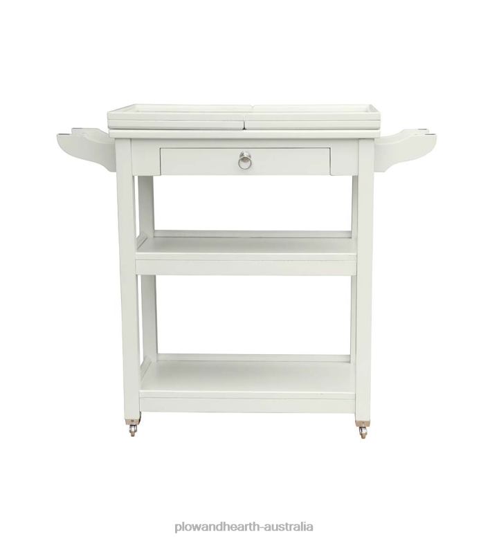 Plow & Hearth Laurel Ridge Farmhouse Collection Shelby Bar Keep - Cocoa P22BD2101 Furniture