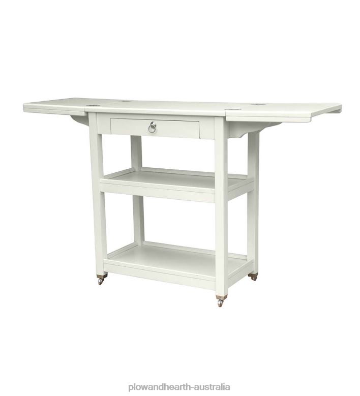 Plow & Hearth Laurel Ridge Farmhouse Collection Shelby Bar Keep - Cocoa P22BD2101 Furniture