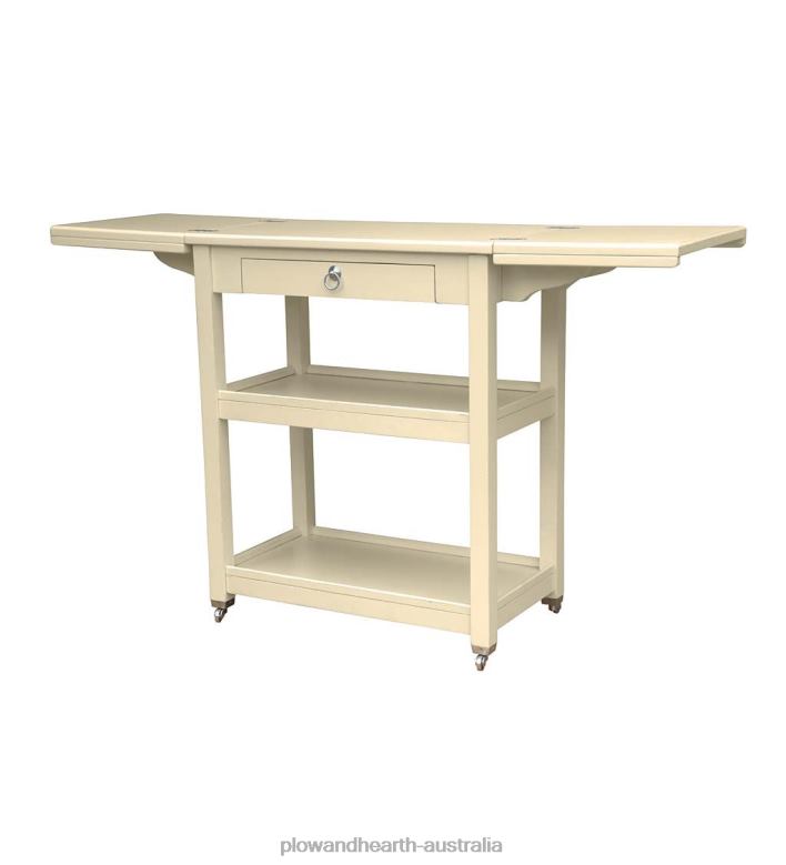 Plow & Hearth Laurel Ridge Farmhouse Collection Shelby Bar Keep - Cocoa P22BD2101 Furniture