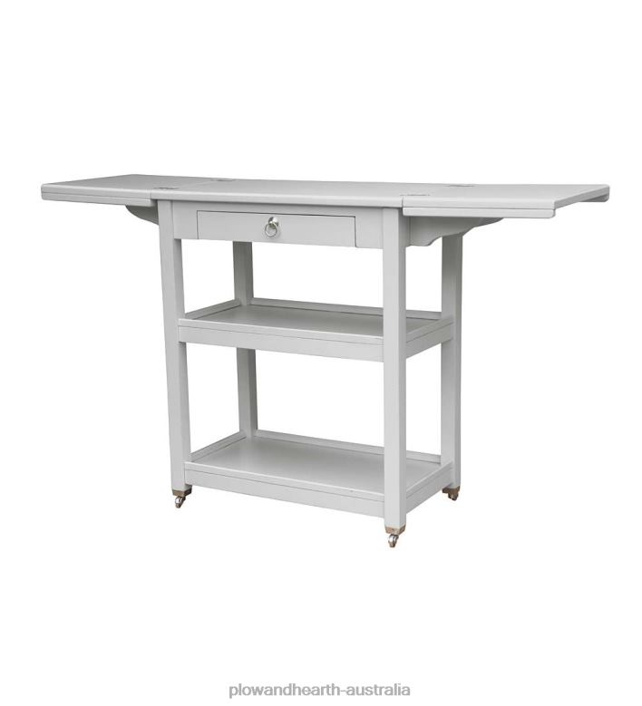 Plow & Hearth Laurel Ridge Farmhouse Collection Shelby Bar Keep - Cocoa P22BD2101 Furniture