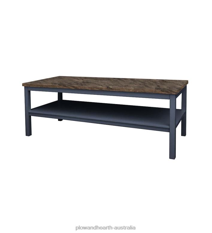 Plow & Hearth Laurel Ridge Farmhouse Collection Holden Coffee Table - Cocoa P22BD2115 Furniture