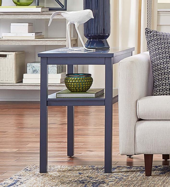 Plow & Hearth Laurel Ridge Farmhouse Collection Holden Side Table - Cocoa P22BD2111 Furniture