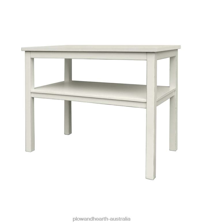 Plow & Hearth Laurel Ridge Farmhouse Collection Holden Side Table - Cocoa P22BD2111 Furniture