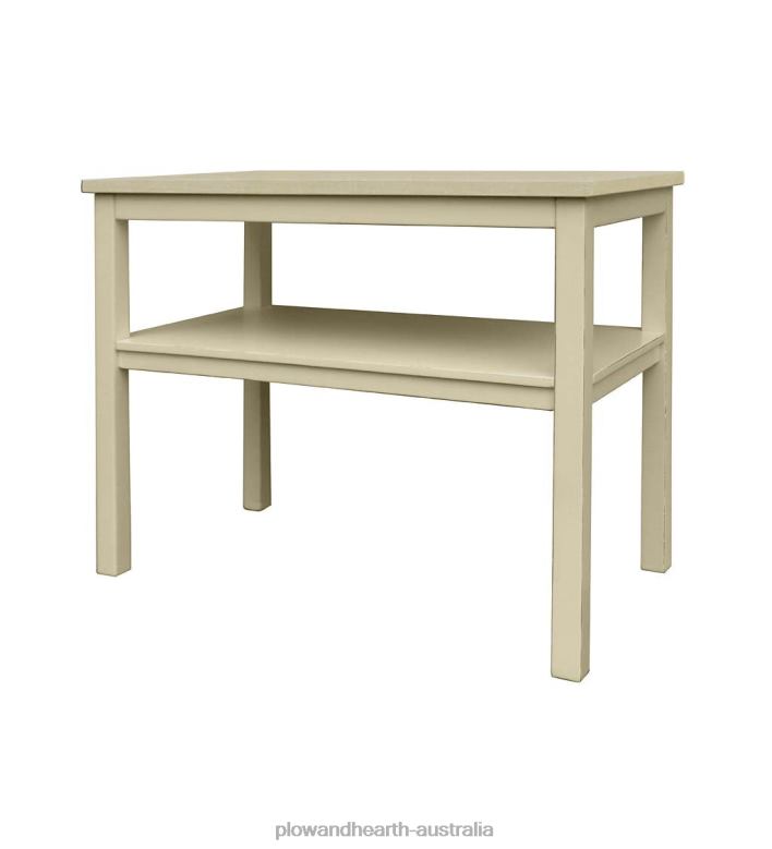 Plow & Hearth Laurel Ridge Farmhouse Collection Holden Side Table - Cocoa P22BD2111 Furniture
