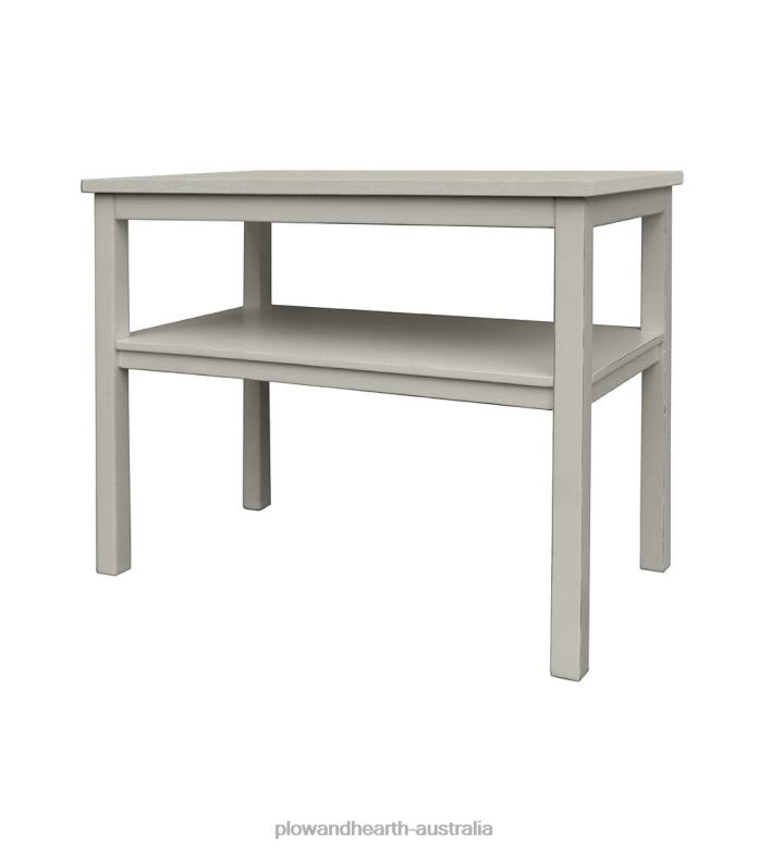 Plow & Hearth Laurel Ridge Farmhouse Collection Holden Side Table - Cocoa P22BD2111 Furniture