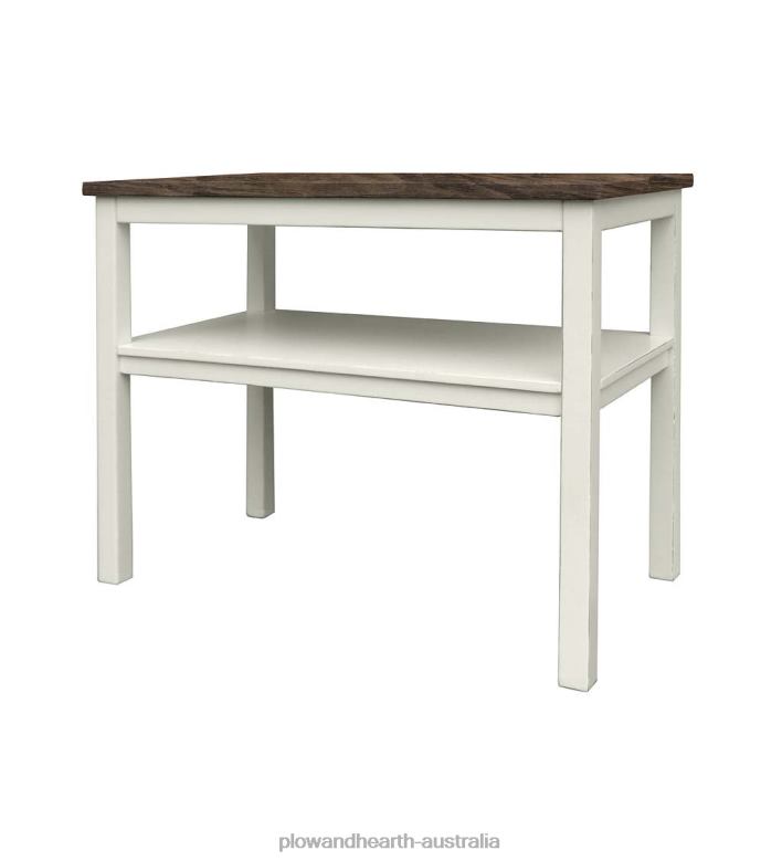 Plow & Hearth Laurel Ridge Farmhouse Collection Holden Side Table - Cocoa P22BD2111 Furniture