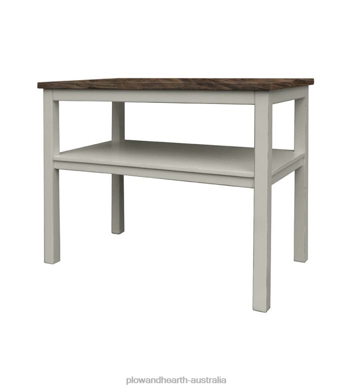 Plow & Hearth Laurel Ridge Farmhouse Collection Holden Side Table - Cocoa P22BD2111 Furniture