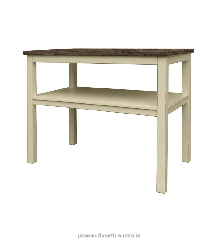 Plow & Hearth Laurel Ridge Farmhouse Collection Holden Side Table - Cocoa P22BD2111 Furniture