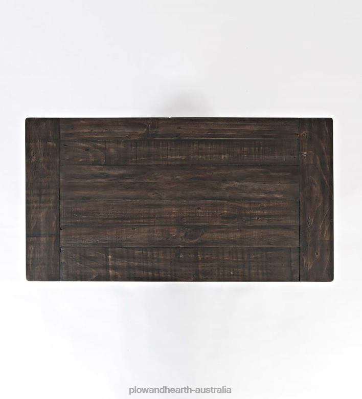 Plow & Hearth Cape Charles Barn Door Wood Storage Cabinet With Barnwood finish - Barnwood P22BD1993 Furniture