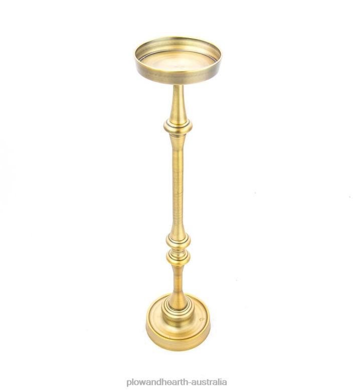 Plow & Hearth Martini Tables, Set of 2 - Antique Silver P22BD2022 Furniture