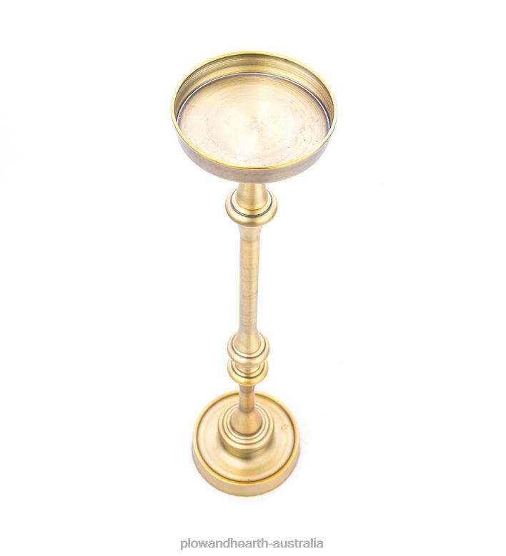 Plow & Hearth Martini Tables, Set of 2 - Antique Silver P22BD2022 Furniture