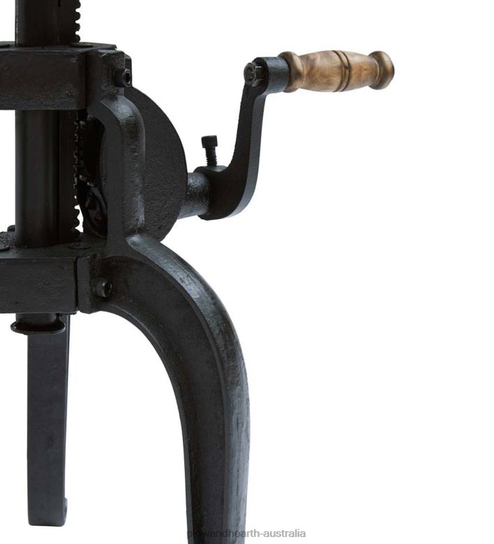 Plow & Hearth Rustic Crank Table with Adjustable Height P22BD1990 Furniture