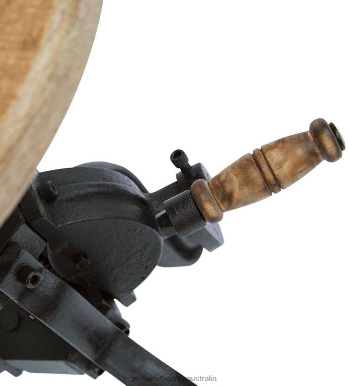 Plow & Hearth Rustic Crank Table with Adjustable Height P22BD1990 Furniture