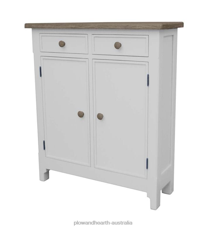 Plow & Hearth Laurel Ridge Farmhouse Collection Fletcher Hall Chest - Cocoa P22BD2081 Furniture