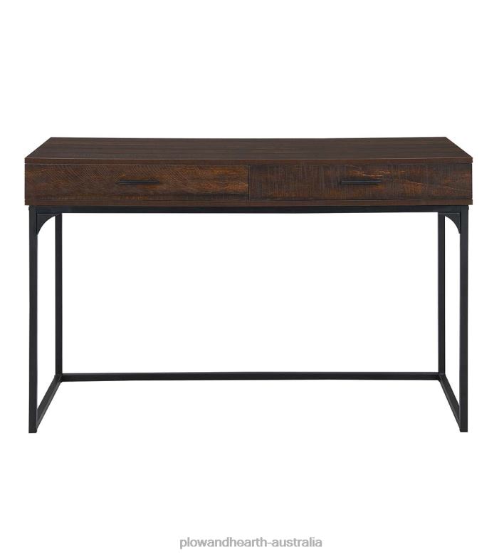 Plow & Hearth Harrison 2-Drawer Desk - Elm P22BD2088 Furniture
