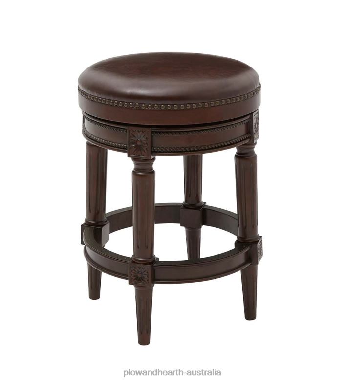 Plow & Hearth Chapman Swivel Seat Bar and Counter Stools P22BD2057 Furniture
