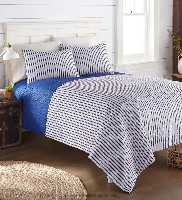 Plow & Hearth 6 in 1 Quilt Bedding Set P22BD2676 Houseware