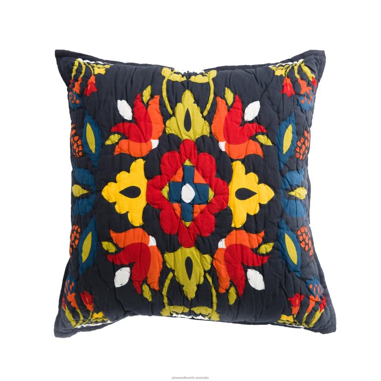 Plow & Hearth Ansley Folk Art Quilt Set P22BD2649 Houseware