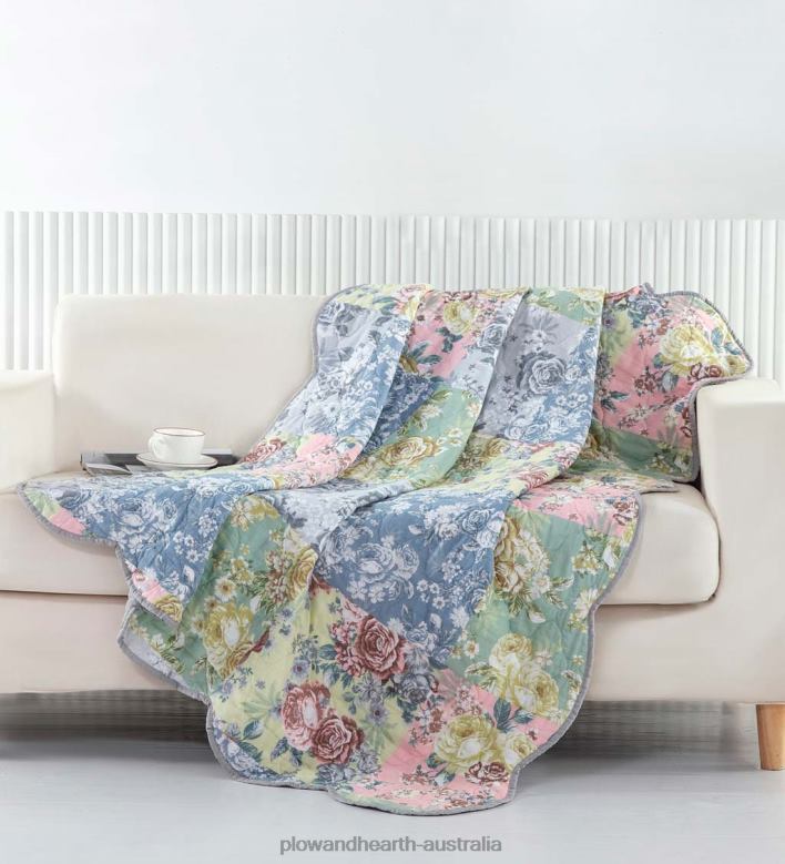 Plow & Hearth Deborah Quilted Bedding Set P22BD2664 Houseware