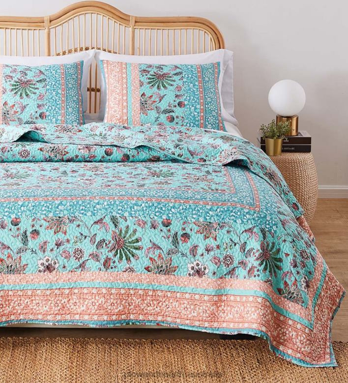 Plow & Hearth Jocelyn Quilted Bedding Set P22BD2672 Houseware