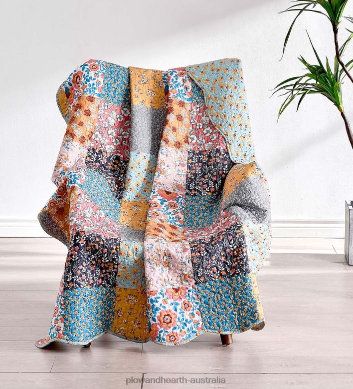 Plow & Hearth Karissa Quilted Bedding Set P22BD2670 Houseware