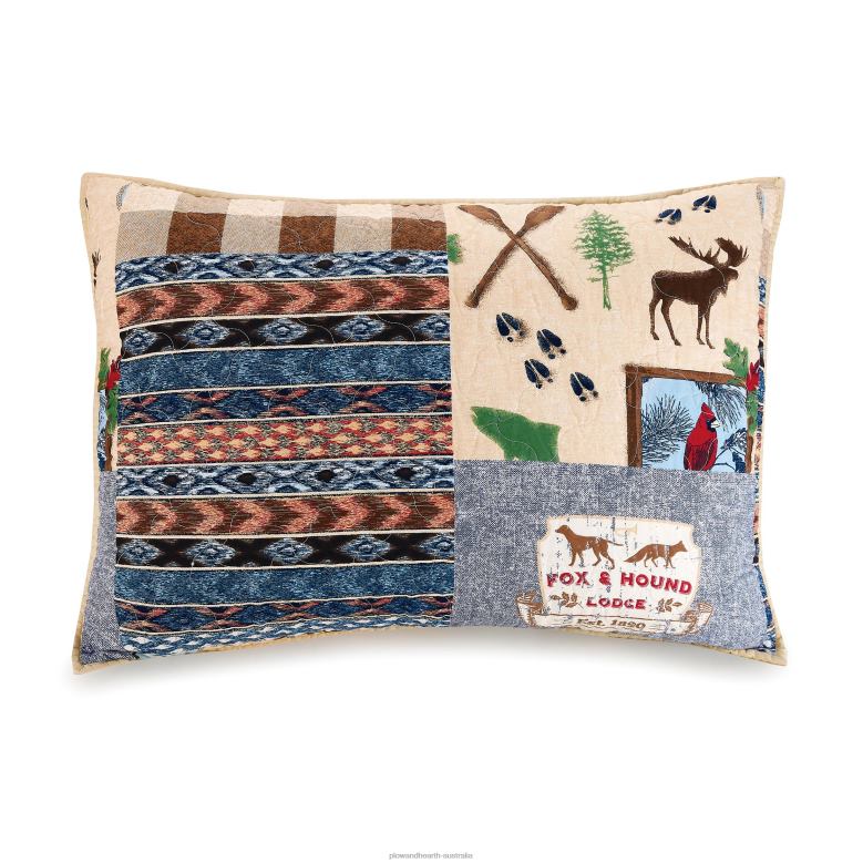 Plow & Hearth Wilderness Cotton Quilt 3-Piece Set - Full/Queen P22BD2658 Houseware