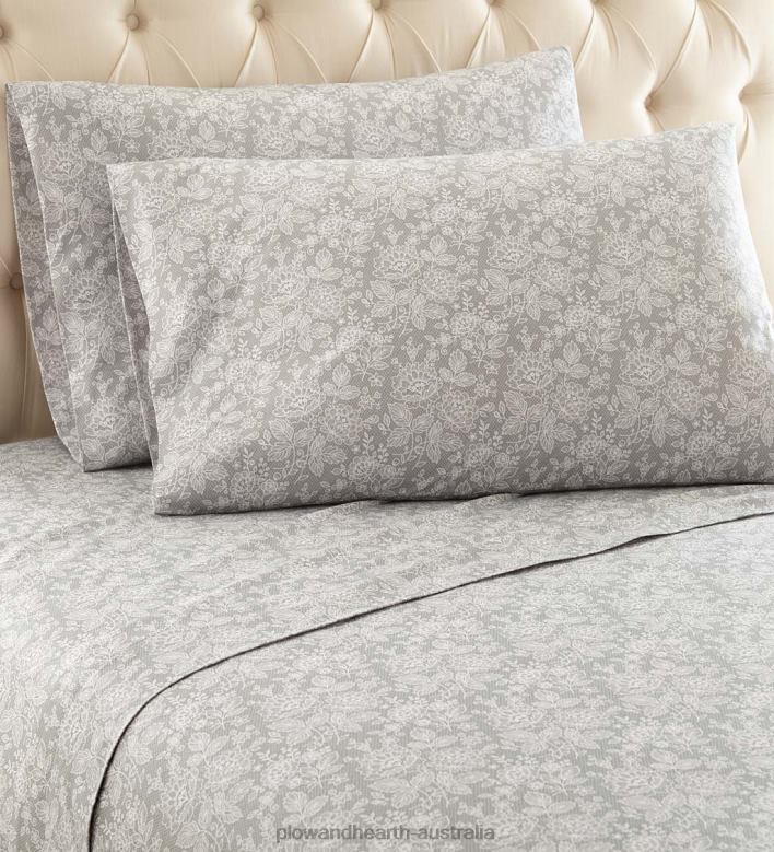 Plow & Hearth Enchantment Micro Flannel Sheet Set P22BD2678 Houseware