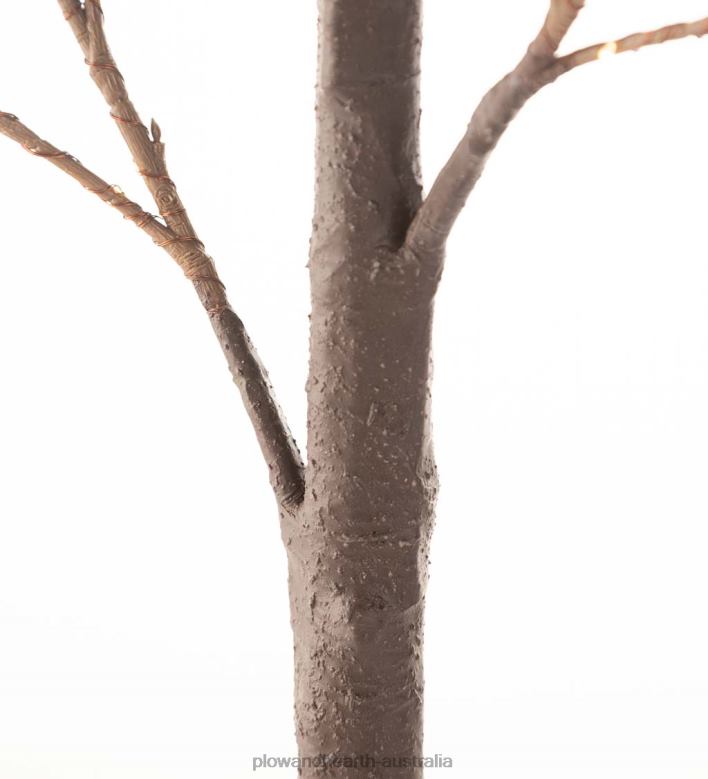 Plow & Hearth Indoor/Outdoor Electric Lighted Moss Oak Trees P22BD1587 Houseware