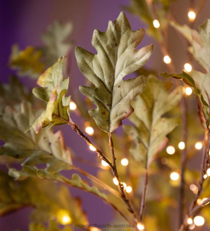 Plow & Hearth Indoor/Outdoor Electric Lighted Moss Oak Trees P22BD1587 Houseware