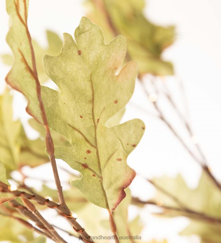 Plow & Hearth Indoor/Outdoor Electric Lighted Moss Oak Trees P22BD1587 Houseware