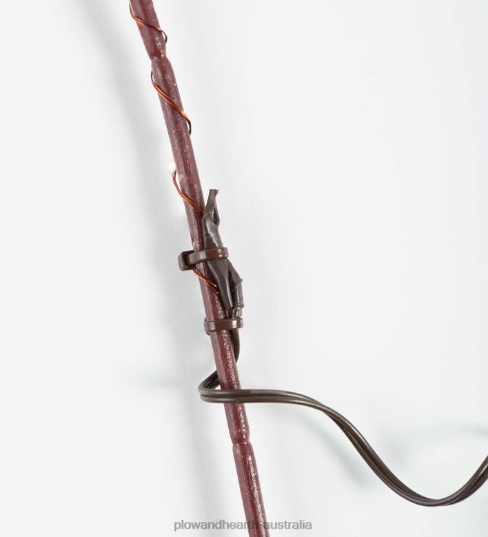 Plow & Hearth Indoor/Outdoor Lighted Japanese Maple Tree Branches, Set of 2 P22BD1573 Houseware