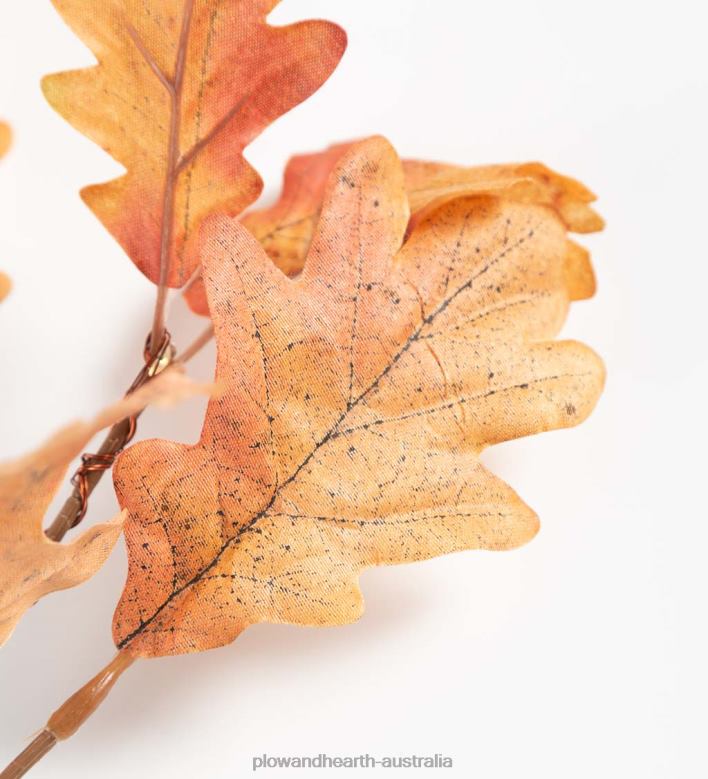 Plow & Hearth Indoor/Outdoor Lighted Rust Oak Branches, Set of 2 P22BD1564 Houseware