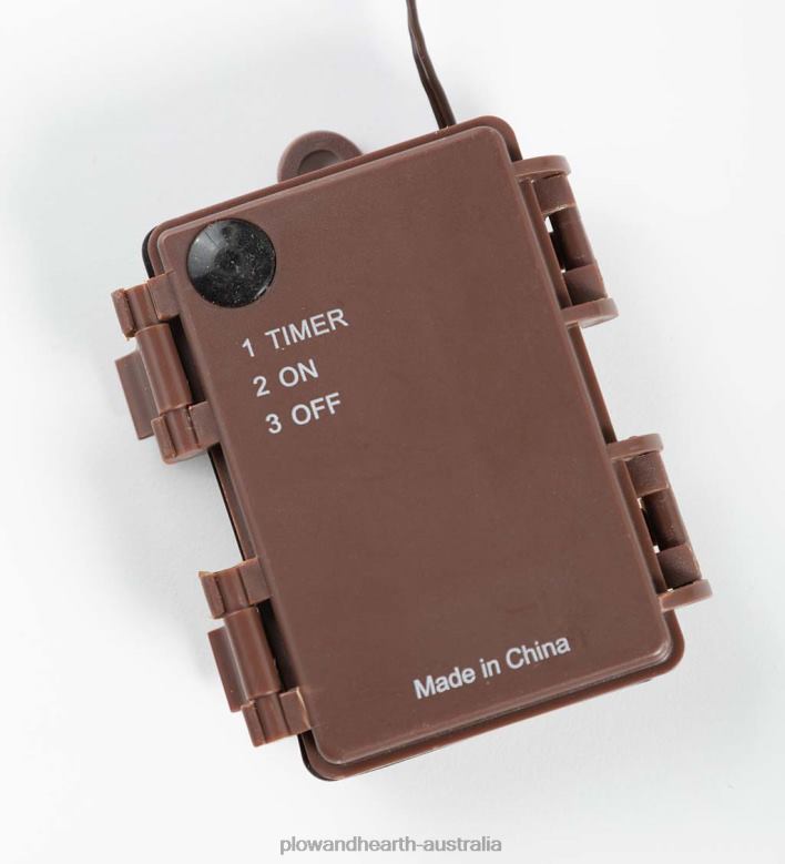 Plow & Hearth Indoor/Outdoor Lighted Rust Oak Branches, Set of 2 P22BD1564 Houseware